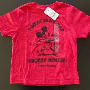 Disney Mickey Mouse T-shirt 5T “Today Is My Day”